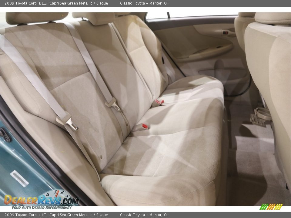 2009 Toyota Corolla LE Capri Sea Green Metallic / Bisque Photo #13