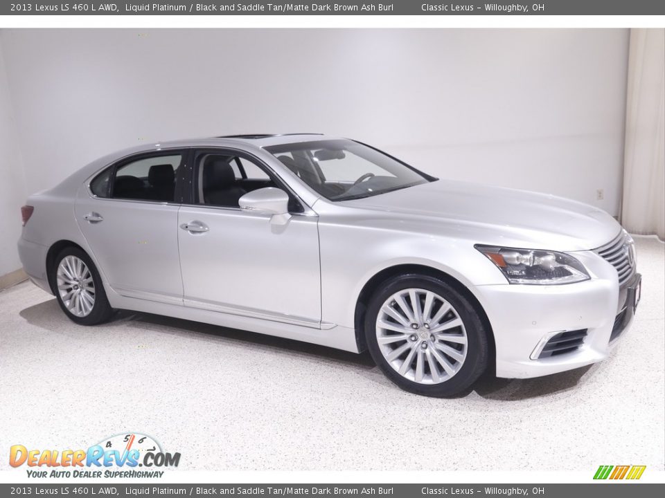 Liquid Platinum 2013 Lexus LS 460 L AWD Photo #1