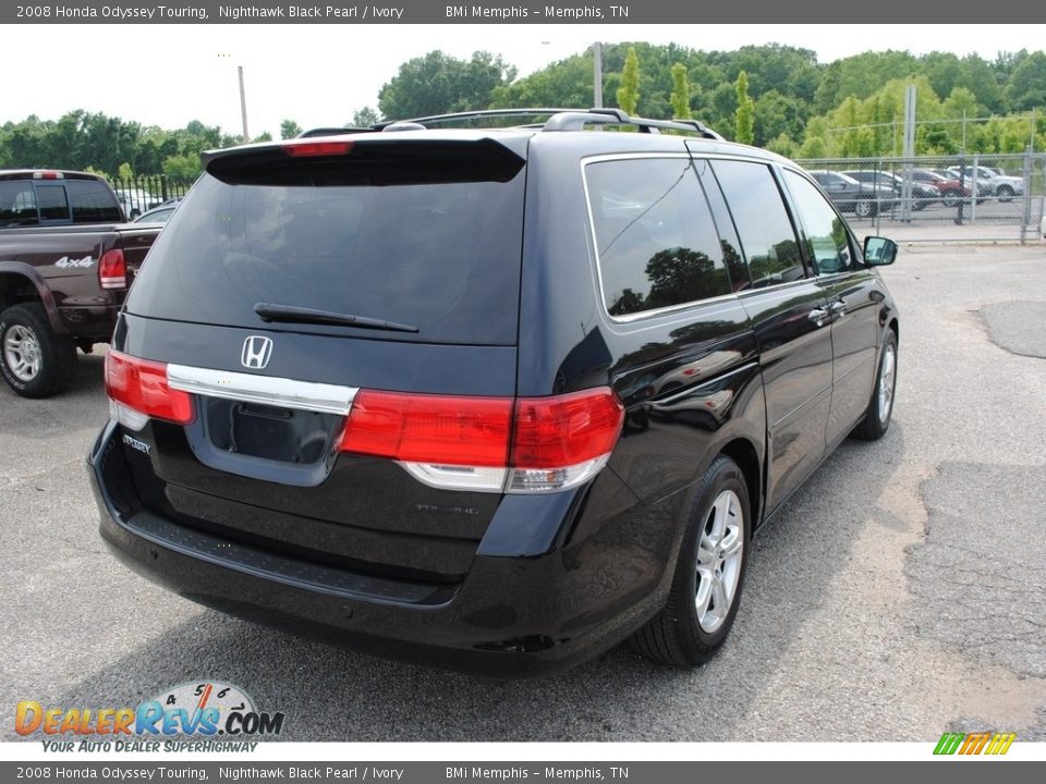 2008 Honda Odyssey Touring Nighthawk Black Pearl / Ivory Photo #5