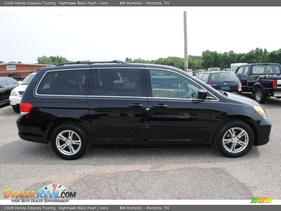 2008 Honda Odyssey Touring Nighthawk Black Pearl / Ivory Photo #6