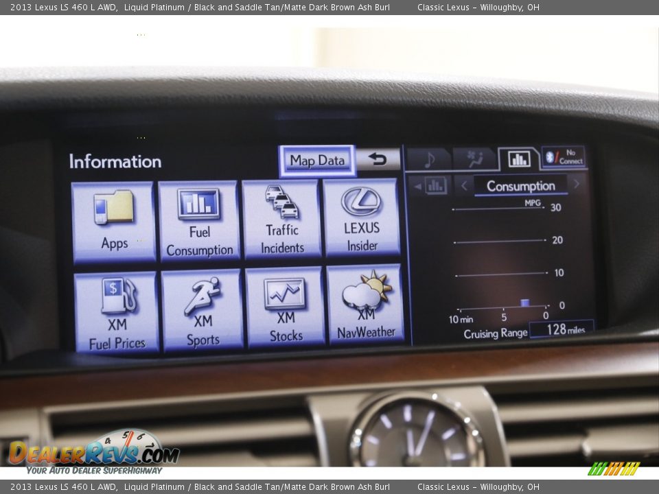 Controls of 2013 Lexus LS 460 L AWD Photo #14