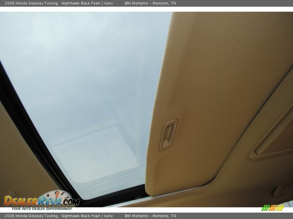 2008 Honda Odyssey Touring Nighthawk Black Pearl / Ivory Photo #22