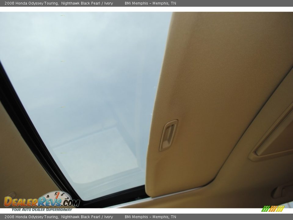 2008 Honda Odyssey Touring Nighthawk Black Pearl / Ivory Photo #22