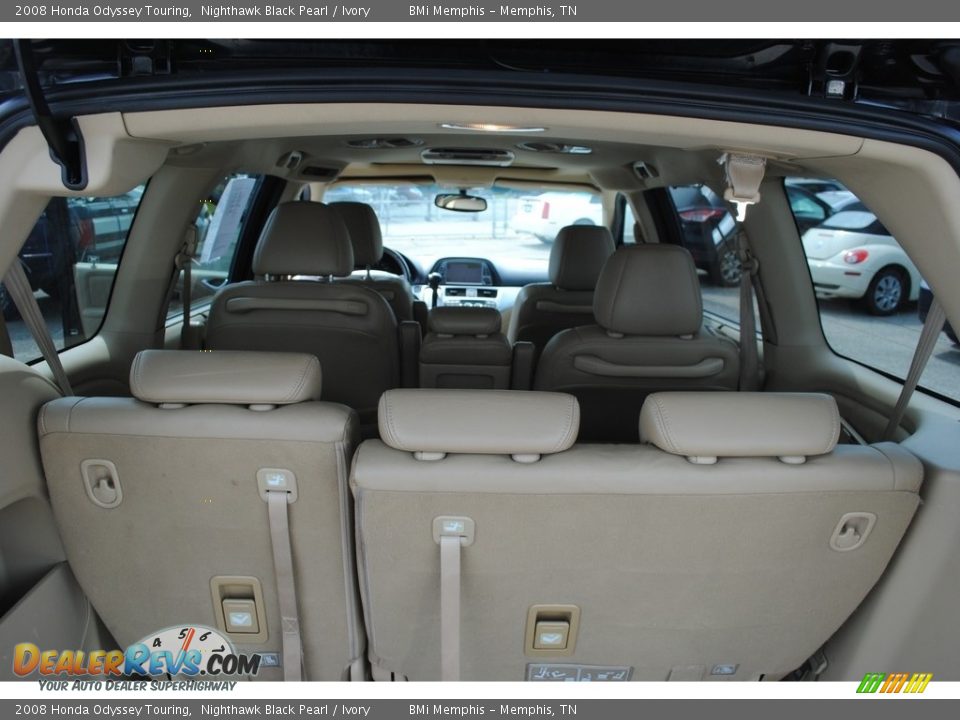 2008 Honda Odyssey Touring Nighthawk Black Pearl / Ivory Photo #26