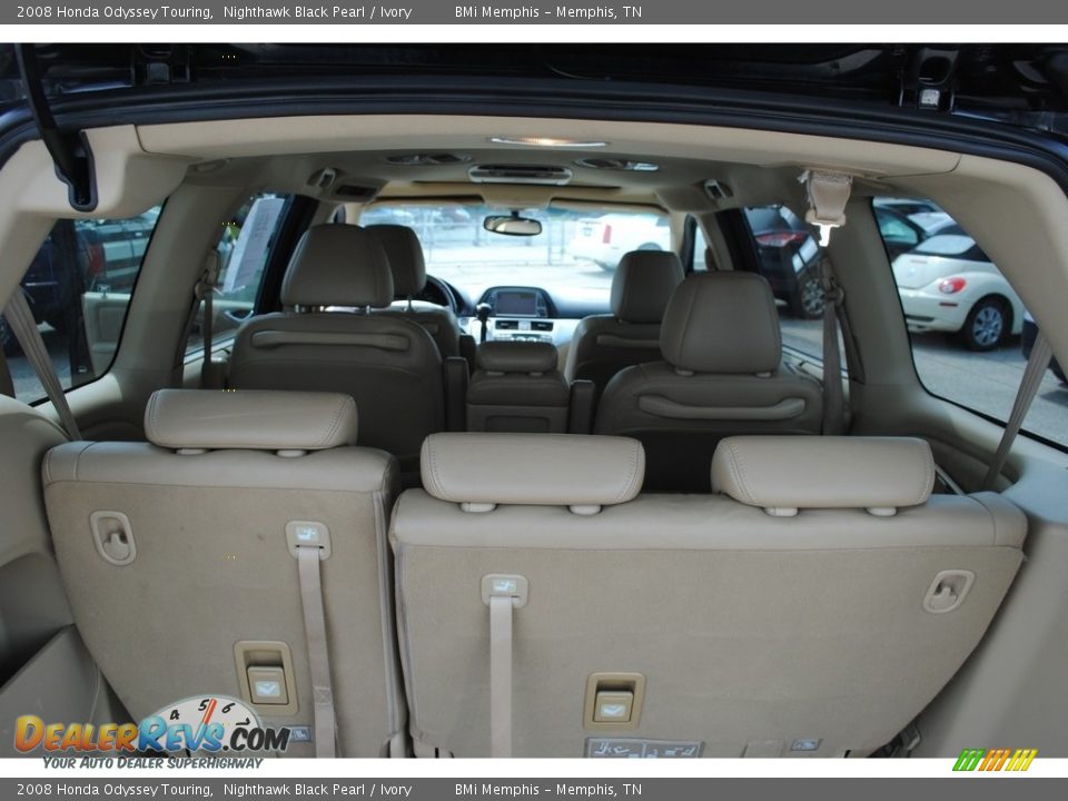 2008 Honda Odyssey Touring Nighthawk Black Pearl / Ivory Photo #26