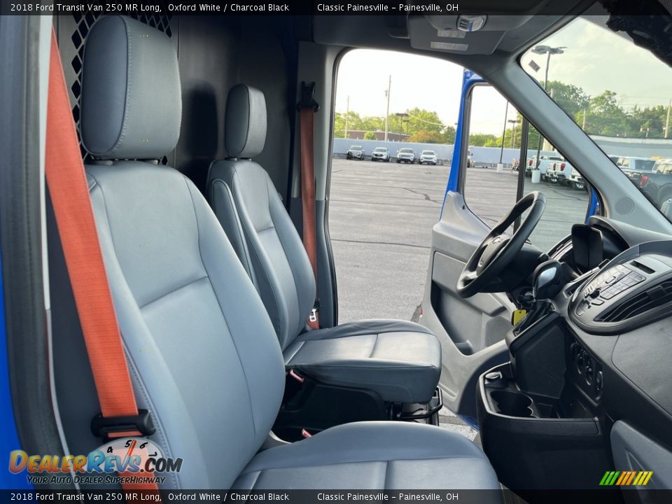 Front Seat of 2018 Ford Transit Van 250 MR Long Photo #15