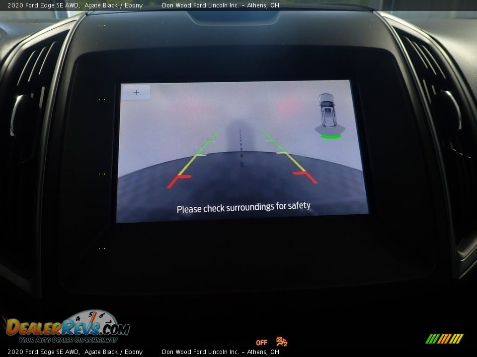 2020 Ford Edge SE AWD Agate Black / Ebony Photo #2