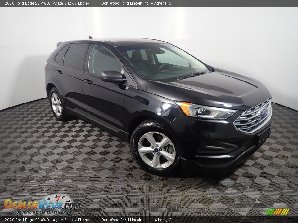 2020 Ford Edge SE AWD Agate Black / Ebony Photo #3