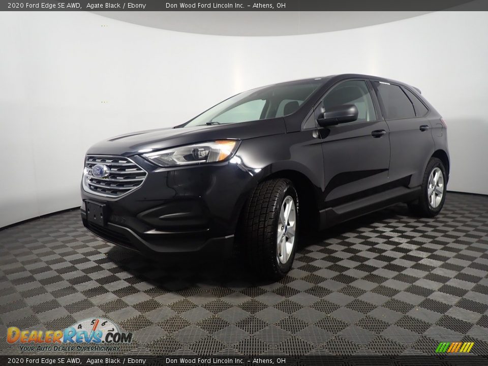 2020 Ford Edge SE AWD Agate Black / Ebony Photo #8