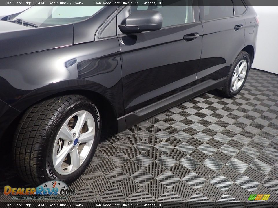 2020 Ford Edge SE AWD Agate Black / Ebony Photo #10