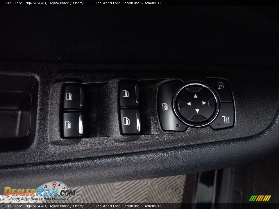 2020 Ford Edge SE AWD Agate Black / Ebony Photo #21