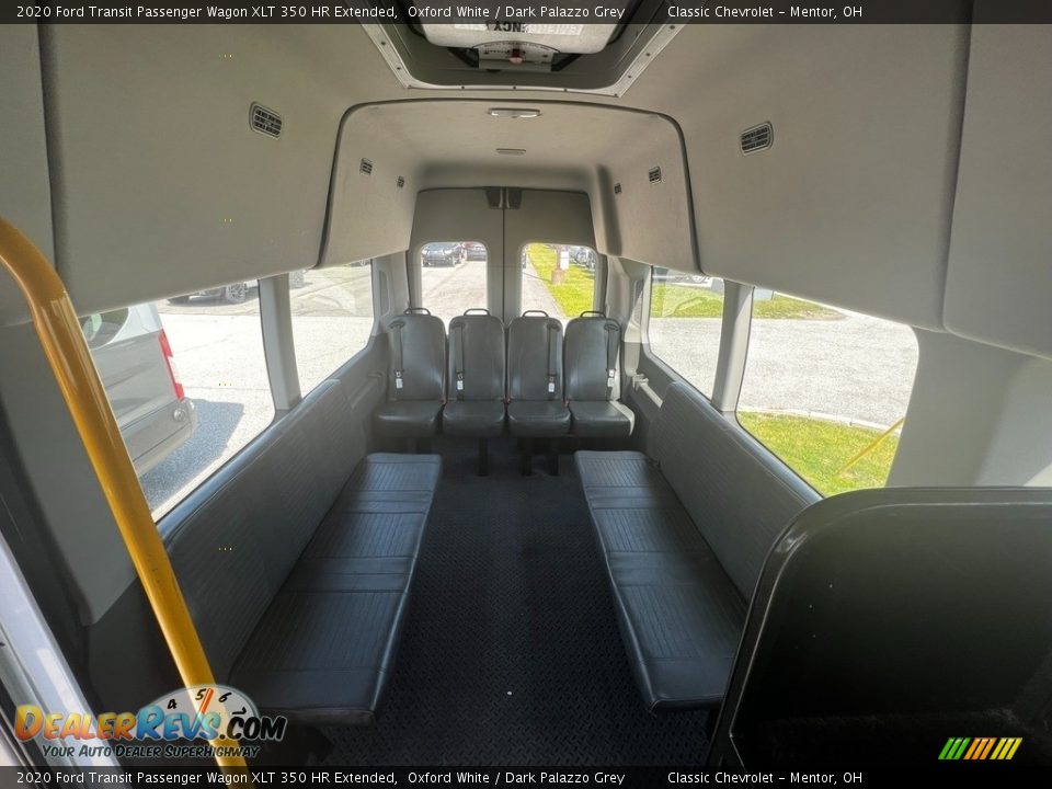 2020 Ford Transit Passenger Wagon XLT 350 HR Extended Oxford White / Dark Palazzo Grey Photo #10