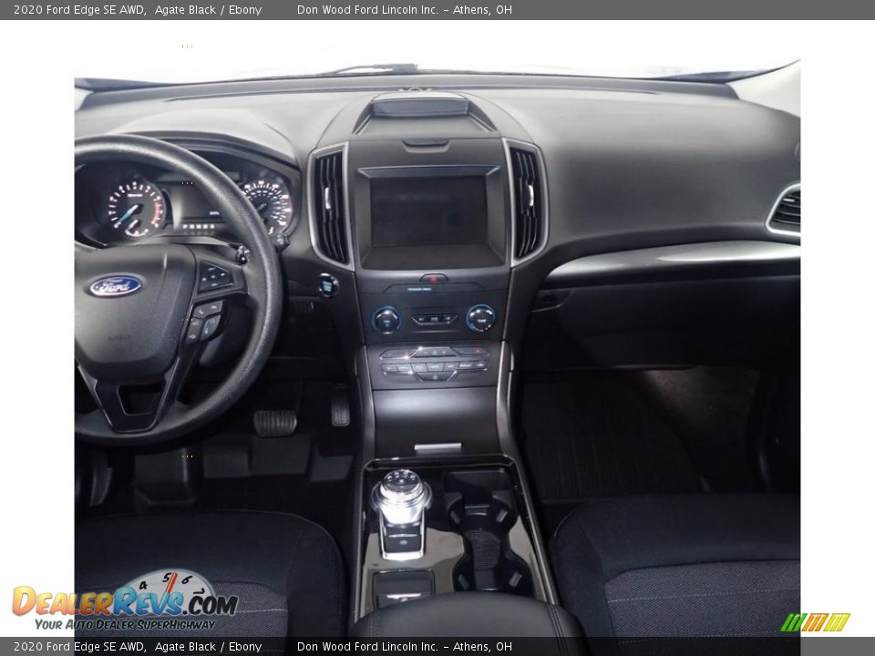 2020 Ford Edge SE AWD Agate Black / Ebony Photo #25