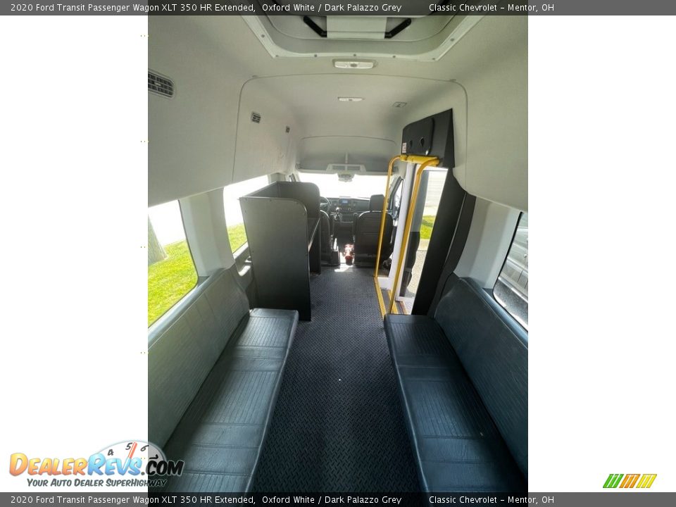 2020 Ford Transit Passenger Wagon XLT 350 HR Extended Oxford White / Dark Palazzo Grey Photo #11