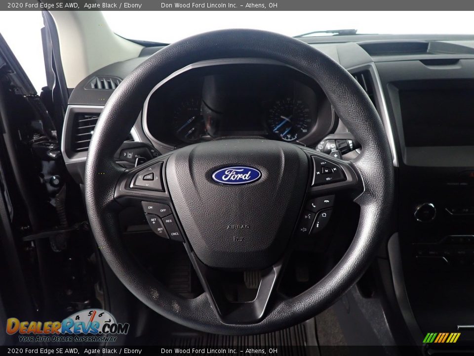 2020 Ford Edge SE AWD Agate Black / Ebony Photo #27