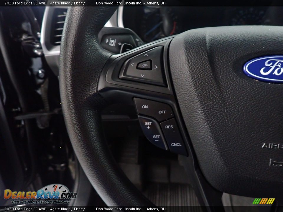 2020 Ford Edge SE AWD Agate Black / Ebony Photo #29