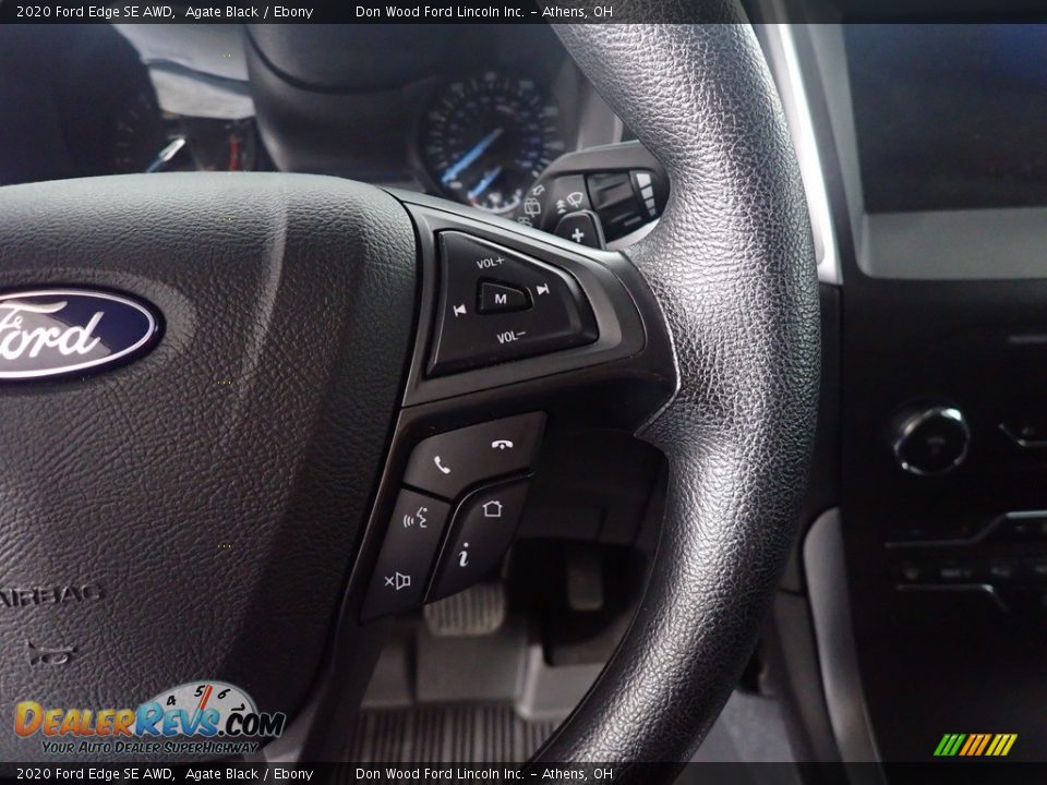 2020 Ford Edge SE AWD Agate Black / Ebony Photo #30