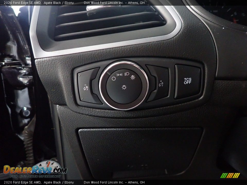 2020 Ford Edge SE AWD Agate Black / Ebony Photo #31