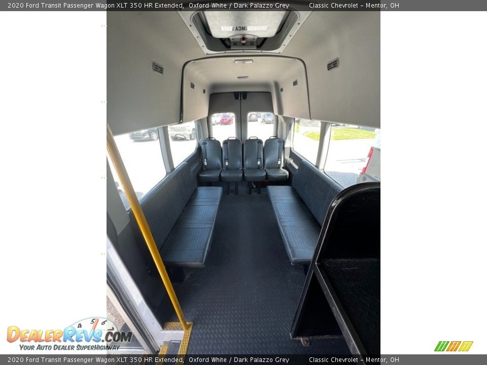2020 Ford Transit Passenger Wagon XLT 350 HR Extended Oxford White / Dark Palazzo Grey Photo #7