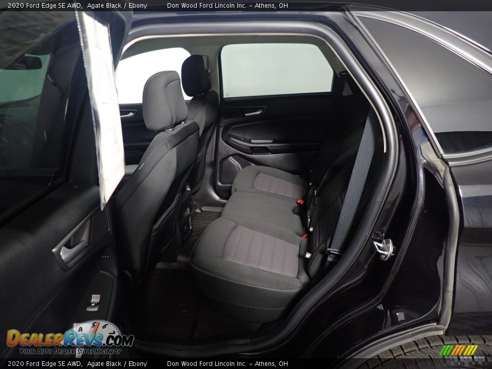 2020 Ford Edge SE AWD Agate Black / Ebony Photo #35