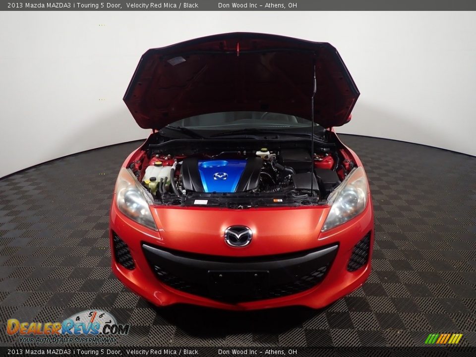 2013 Mazda MAZDA3 i Touring 5 Door Velocity Red Mica / Black Photo #7