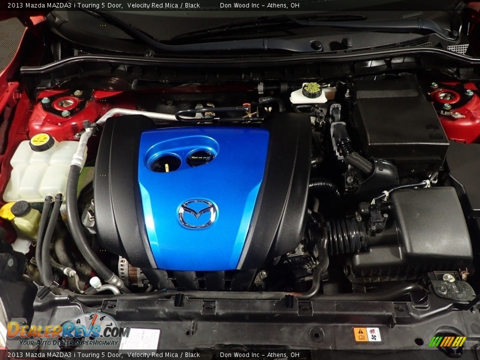 2013 Mazda MAZDA3 i Touring 5 Door Velocity Red Mica / Black Photo #8