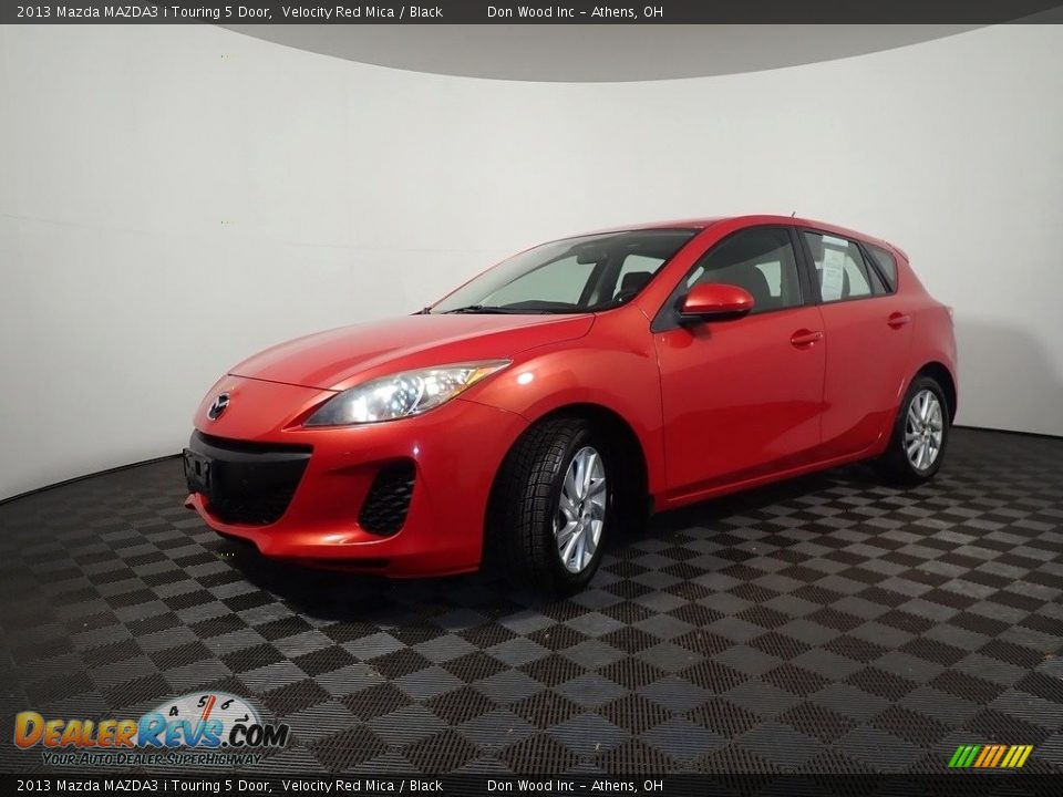 2013 Mazda MAZDA3 i Touring 5 Door Velocity Red Mica / Black Photo #9