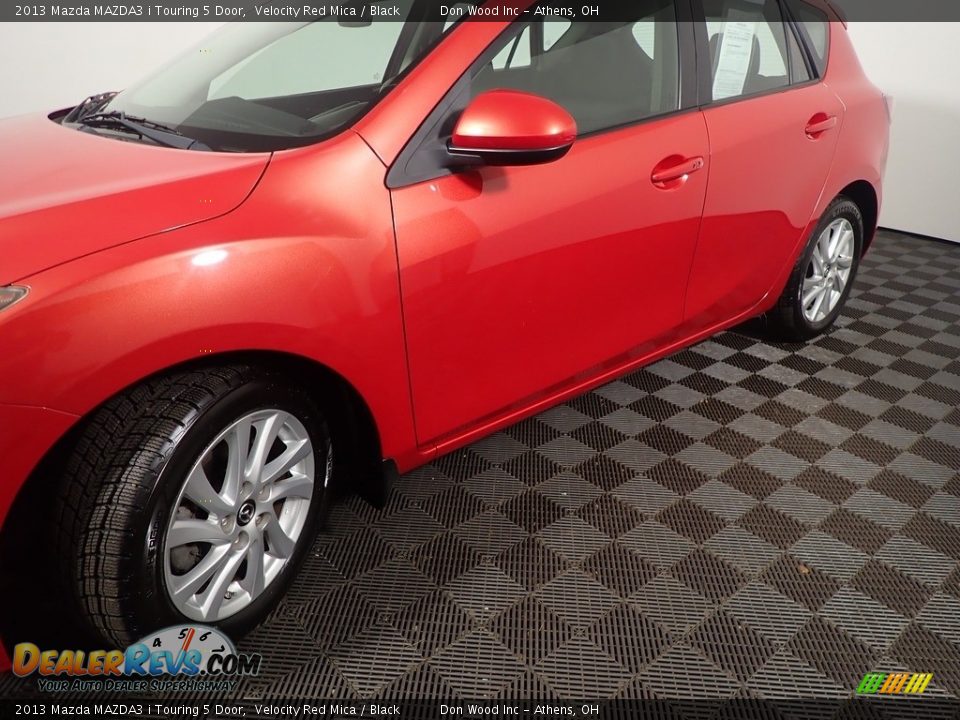 2013 Mazda MAZDA3 i Touring 5 Door Velocity Red Mica / Black Photo #11