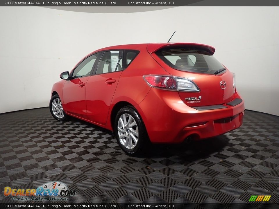 2013 Mazda MAZDA3 i Touring 5 Door Velocity Red Mica / Black Photo #12