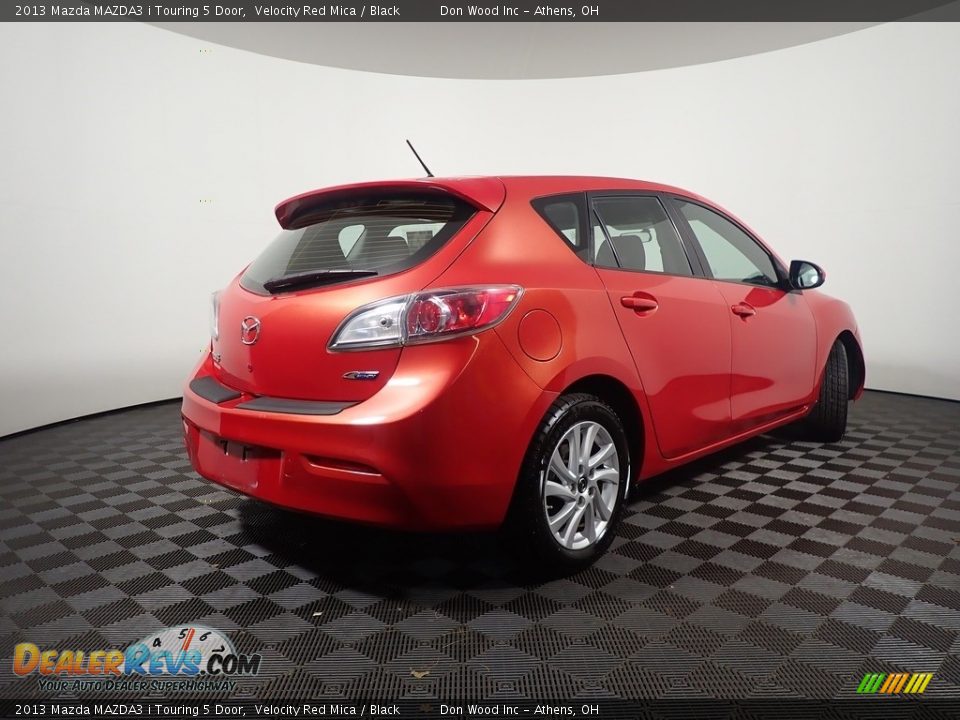 2013 Mazda MAZDA3 i Touring 5 Door Velocity Red Mica / Black Photo #17