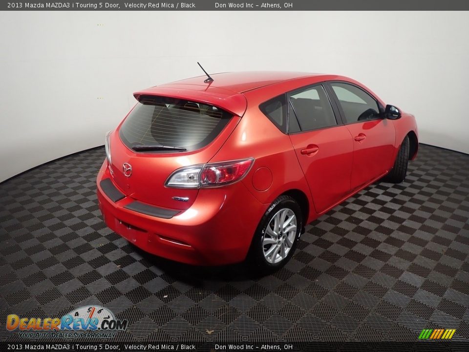 2013 Mazda MAZDA3 i Touring 5 Door Velocity Red Mica / Black Photo #18