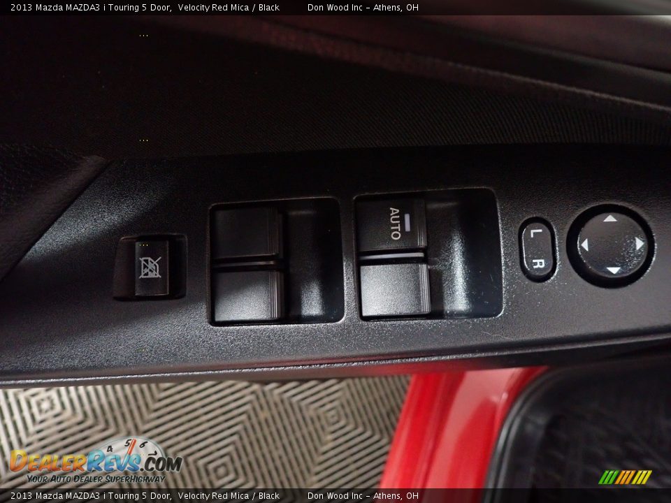 2013 Mazda MAZDA3 i Touring 5 Door Velocity Red Mica / Black Photo #22