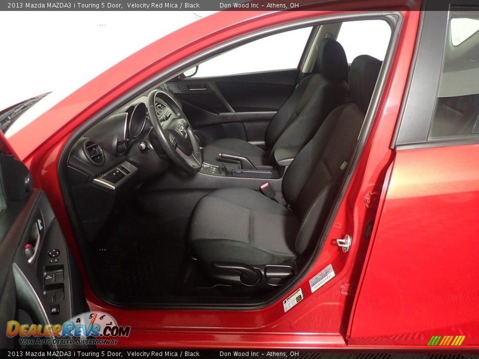 2013 Mazda MAZDA3 i Touring 5 Door Velocity Red Mica / Black Photo #23