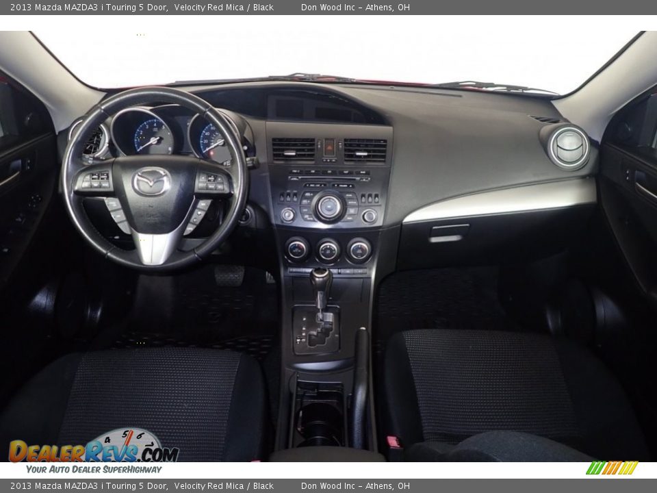 2013 Mazda MAZDA3 i Touring 5 Door Velocity Red Mica / Black Photo #25