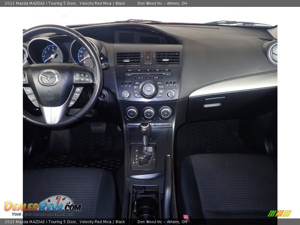 2013 Mazda MAZDA3 i Touring 5 Door Velocity Red Mica / Black Photo #26