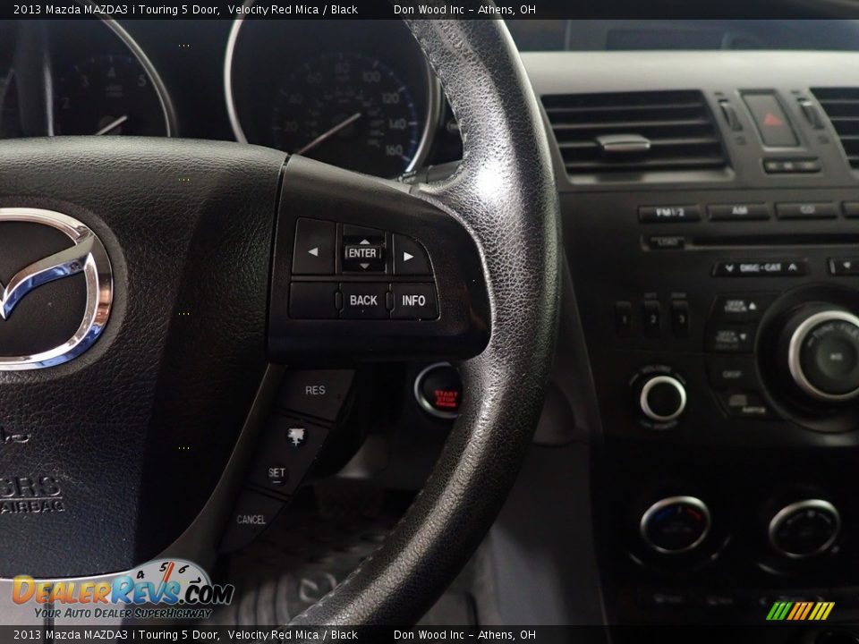2013 Mazda MAZDA3 i Touring 5 Door Velocity Red Mica / Black Photo #30
