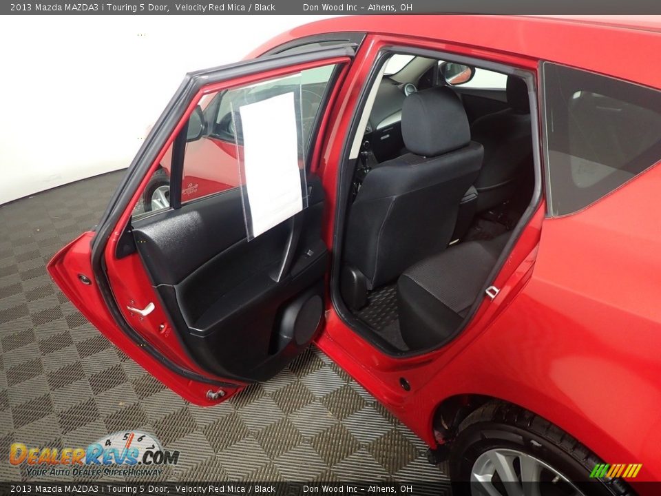 2013 Mazda MAZDA3 i Touring 5 Door Velocity Red Mica / Black Photo #34