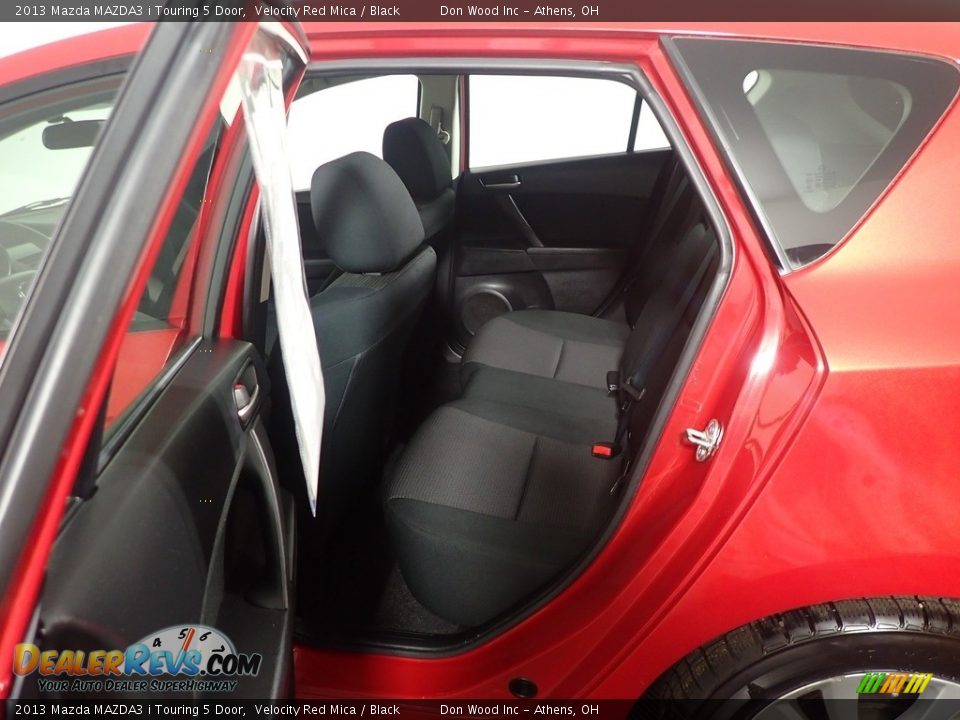 2013 Mazda MAZDA3 i Touring 5 Door Velocity Red Mica / Black Photo #35