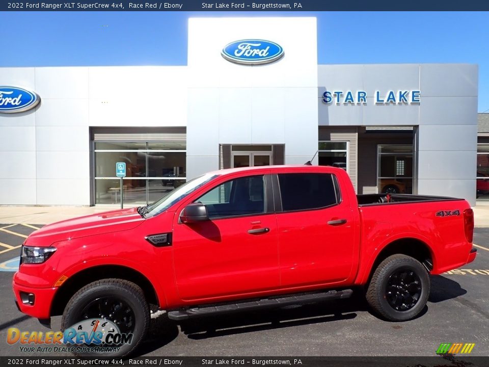 2022 Ford Ranger XLT SuperCrew 4x4 Race Red / Ebony Photo #1