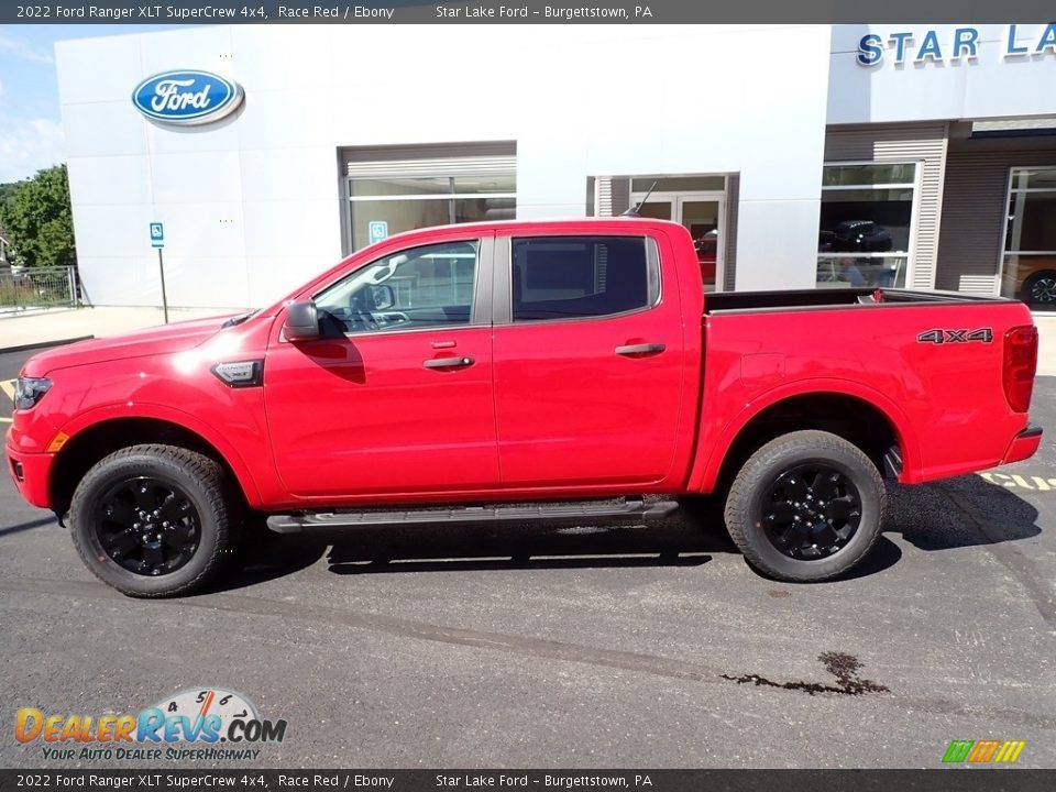 2022 Ford Ranger XLT SuperCrew 4x4 Race Red / Ebony Photo #2