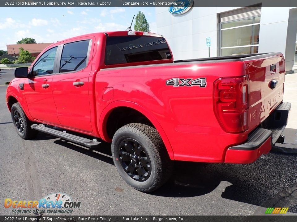 2022 Ford Ranger XLT SuperCrew 4x4 Race Red / Ebony Photo #3