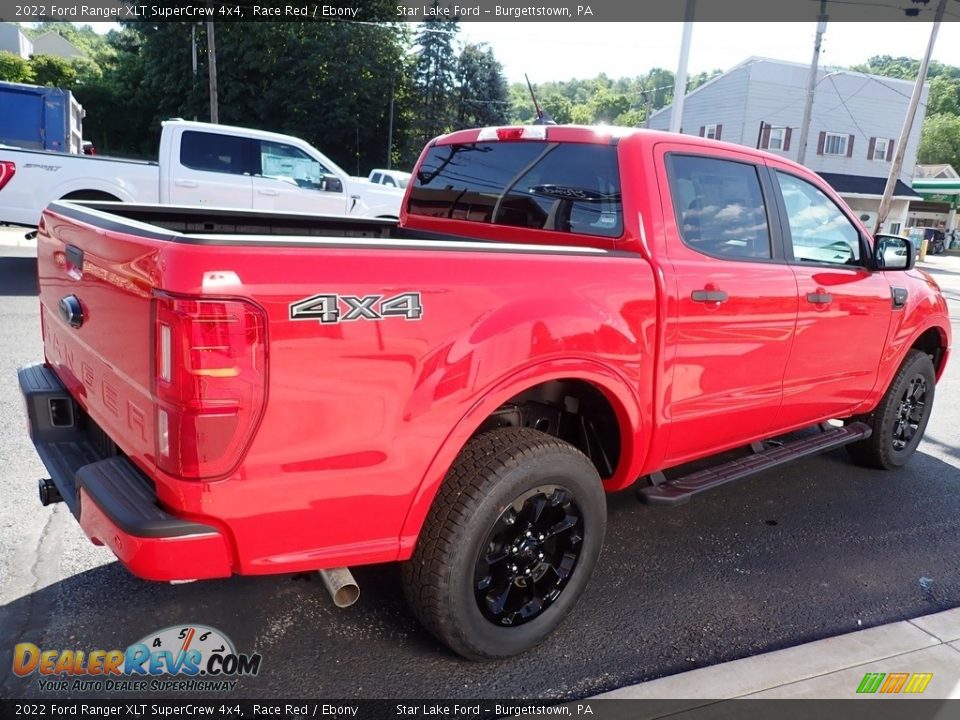 2022 Ford Ranger XLT SuperCrew 4x4 Race Red / Ebony Photo #5