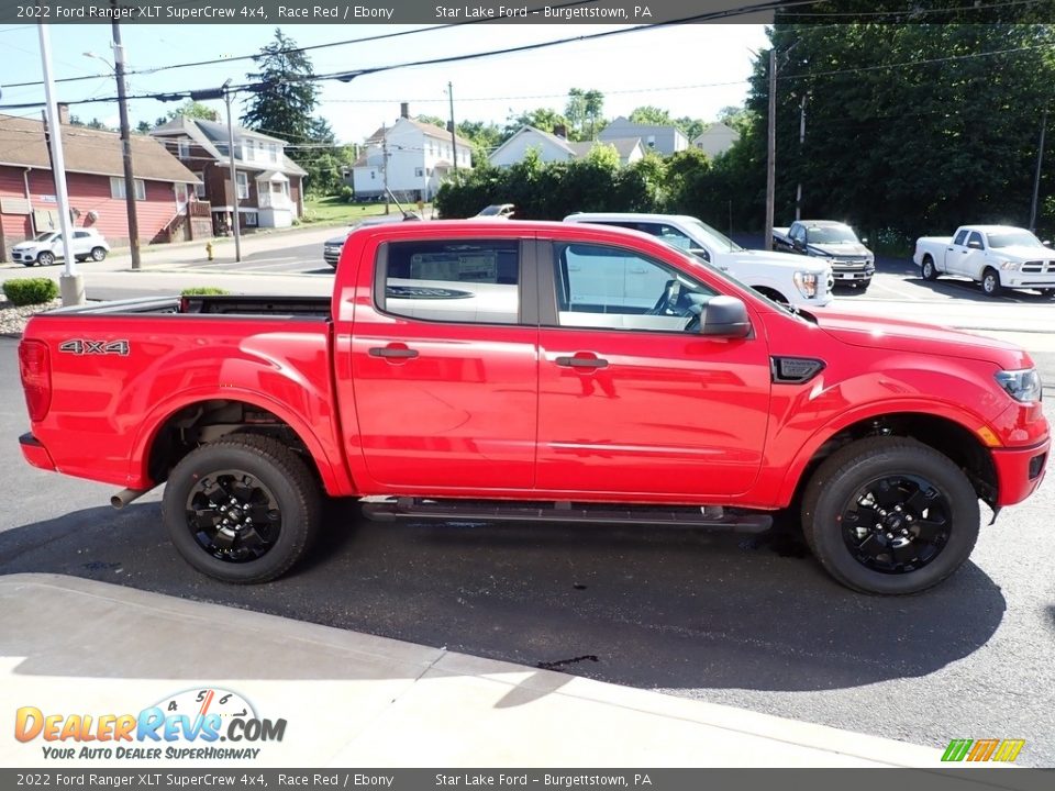 2022 Ford Ranger XLT SuperCrew 4x4 Race Red / Ebony Photo #6