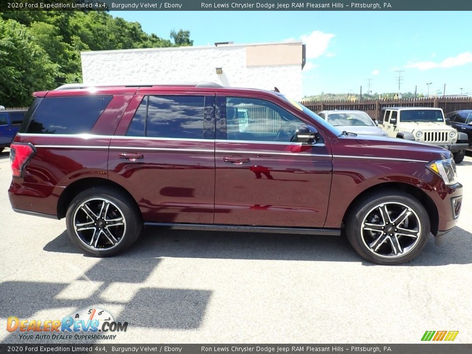 2020 Ford Expedition Limited 4x4 Burgundy Velvet / Ebony Photo #7