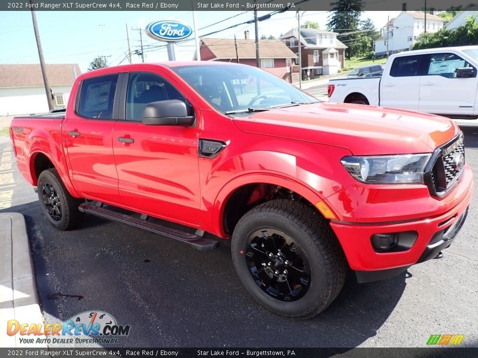 2022 Ford Ranger XLT SuperCrew 4x4 Race Red / Ebony Photo #7