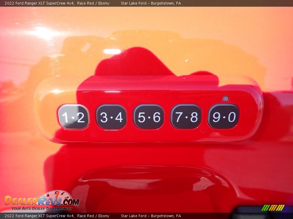 2022 Ford Ranger XLT SuperCrew 4x4 Race Red / Ebony Photo #9