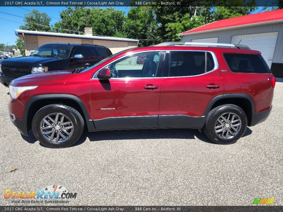 2017 GMC Acadia SLT Crimson Red Tintcoat / Cocoa/Light Ash Gray Photo #1