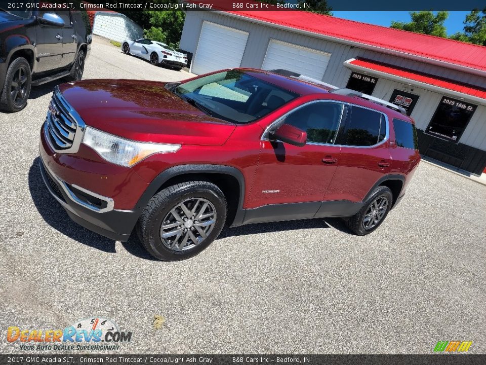 2017 GMC Acadia SLT Crimson Red Tintcoat / Cocoa/Light Ash Gray Photo #2