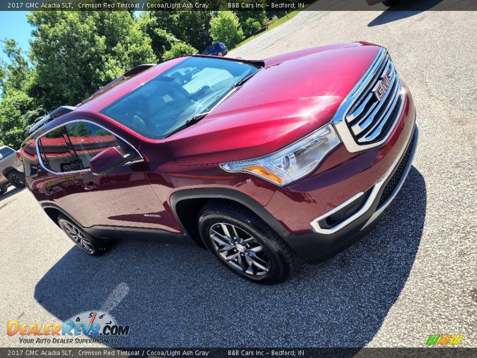 2017 GMC Acadia SLT Crimson Red Tintcoat / Cocoa/Light Ash Gray Photo #4