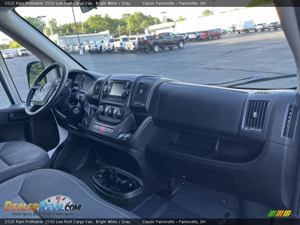 Dashboard of 2015 Ram ProMaster 1500 Low Roof Cargo Van Photo #16